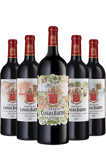 Chateau Langoa Barton (Celebration Set) - Saint Julien