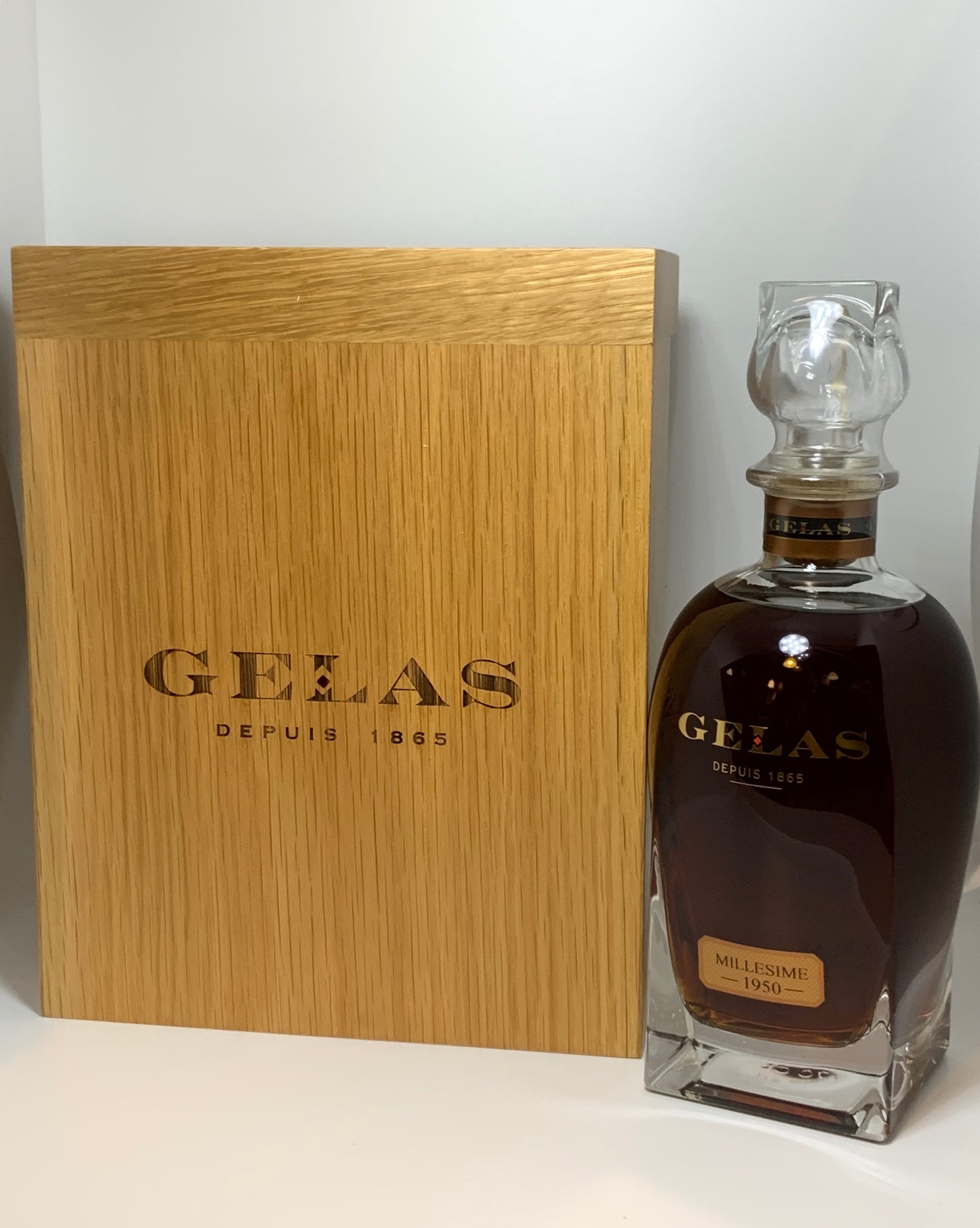 Gelas Armagnac Vintage 1950 ALC 40.1% Prestige Bottle