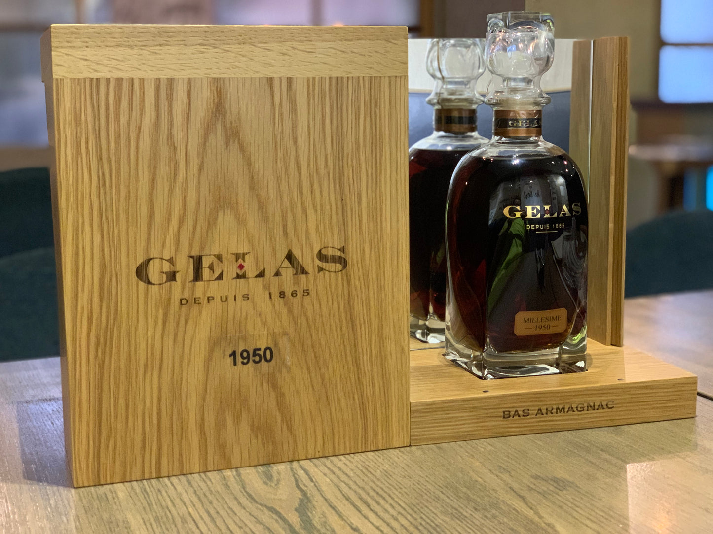 Gelas Armagnac Vintage 1950 ALC 40.1% Prestige Bottle