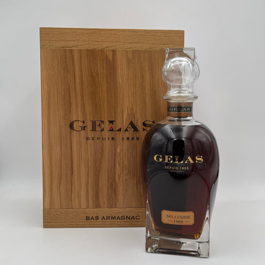 Gelas Armagnac Vintage 1960 ALC 41.2% Prestige Bottle