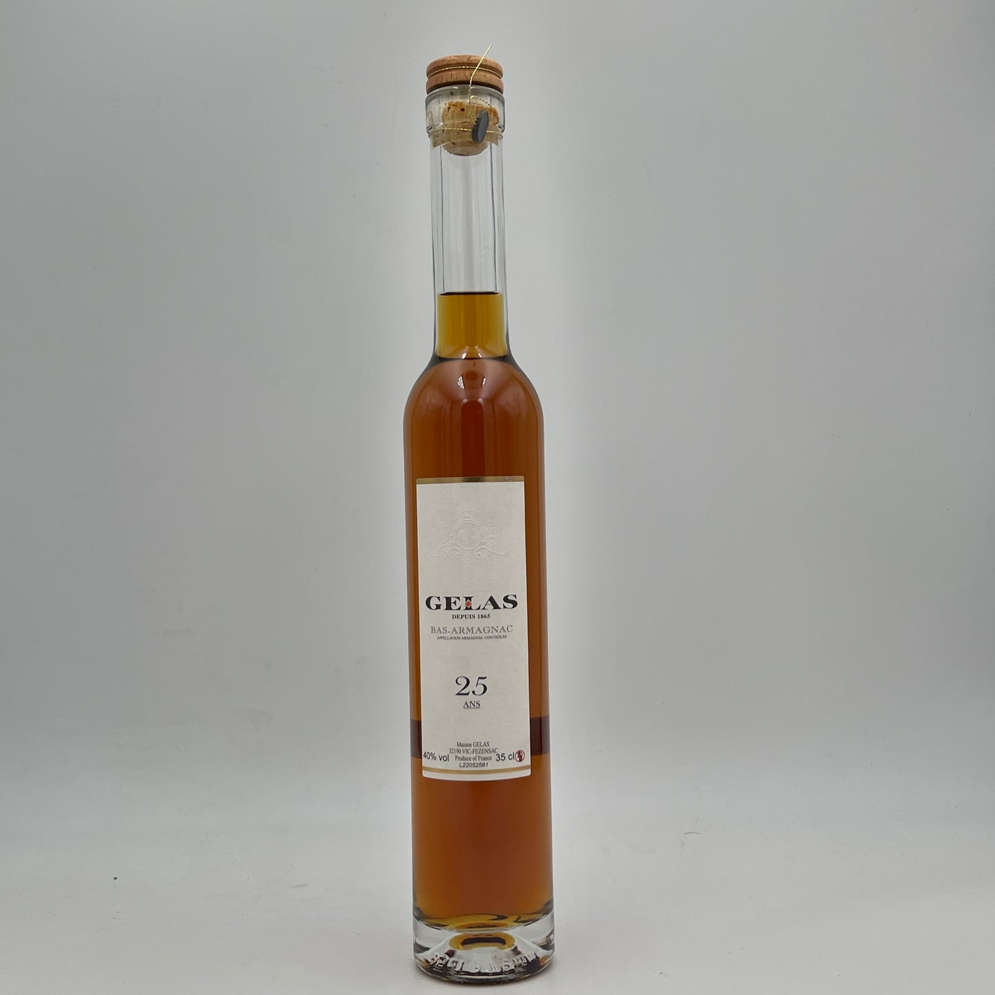 Gelas Armagnac 25ANS Bellissima 35CL ALC 40%