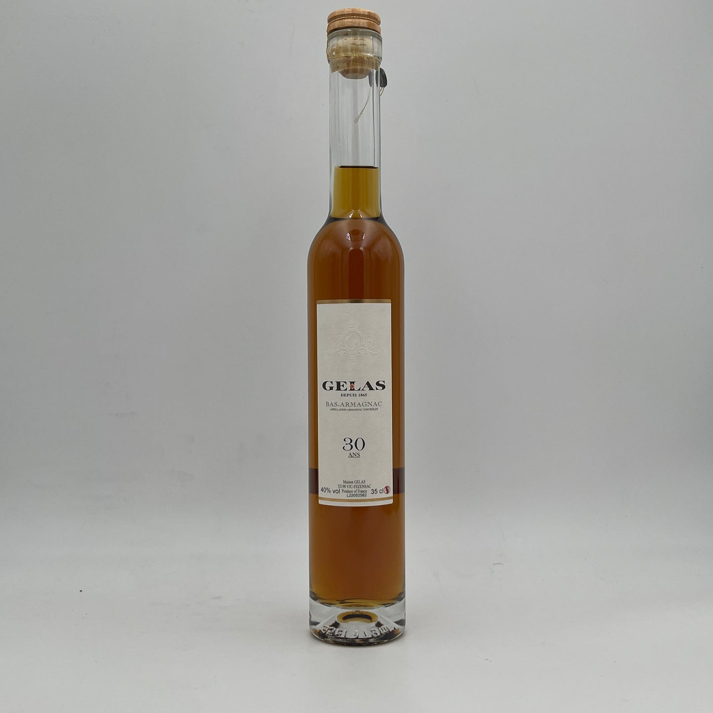 Gelas Armagnac 30ANS Bellissima 35CL ALC 40%