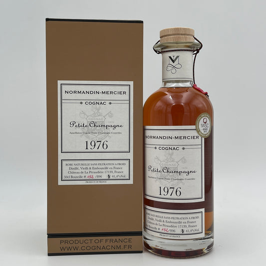 Normandin Mercier Cognac Vintage 1976 alc 41.4%