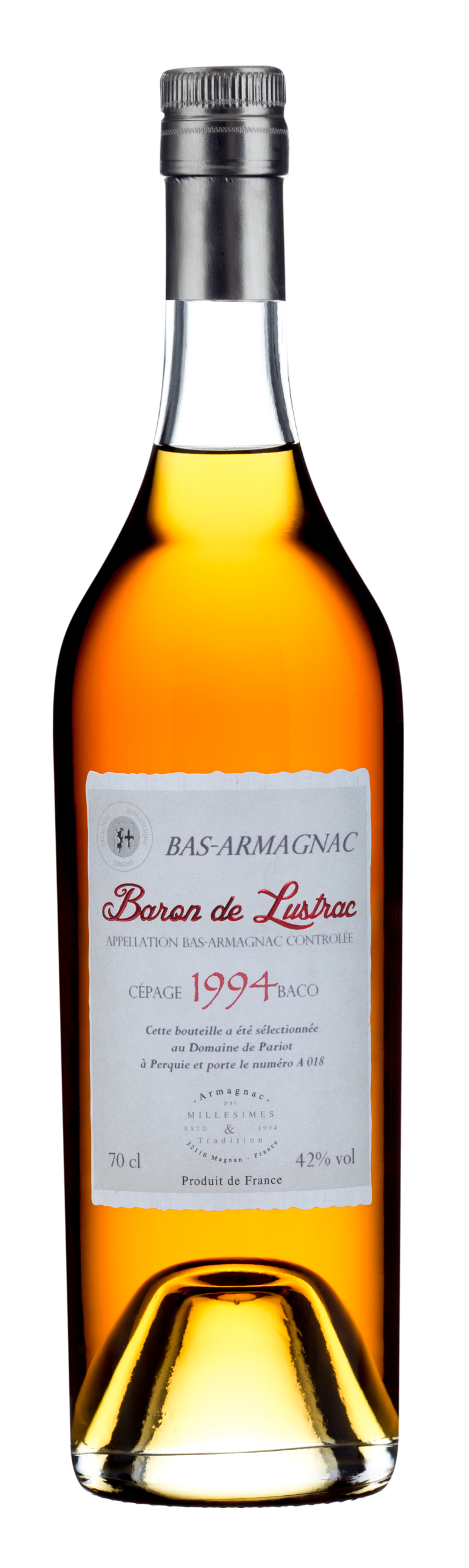 Baron Armagnac Vintage 1974/1984/1994