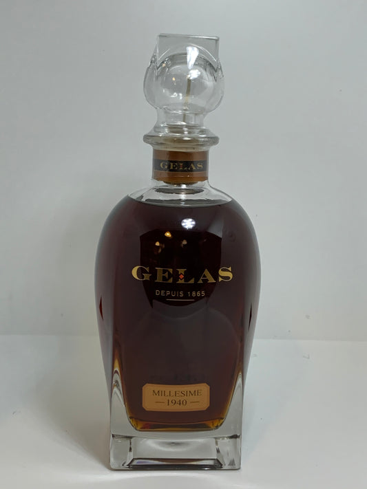 Gelas Armagnac Vintage 1940 ALC 40.1% Prestige Bottle